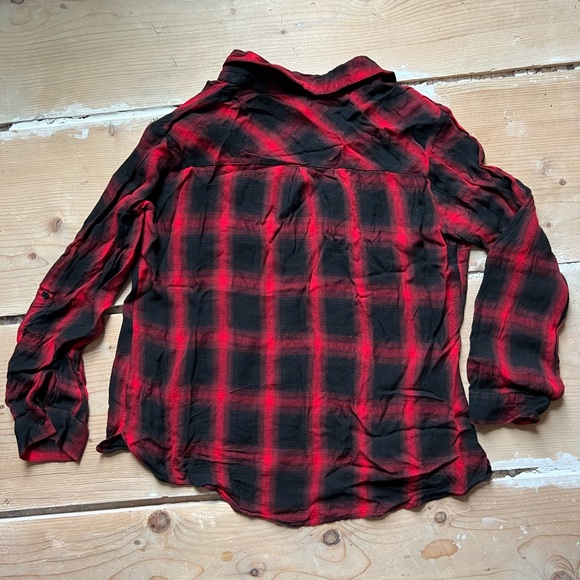 Warehouse One plaid top - Picture 5 of 6